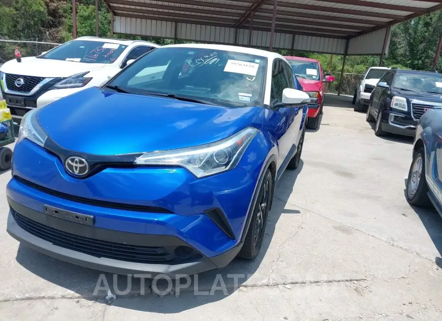 TOYOTA C-HR 2018 vin NMTKHMBX2JR034876 from auto auction Iaai