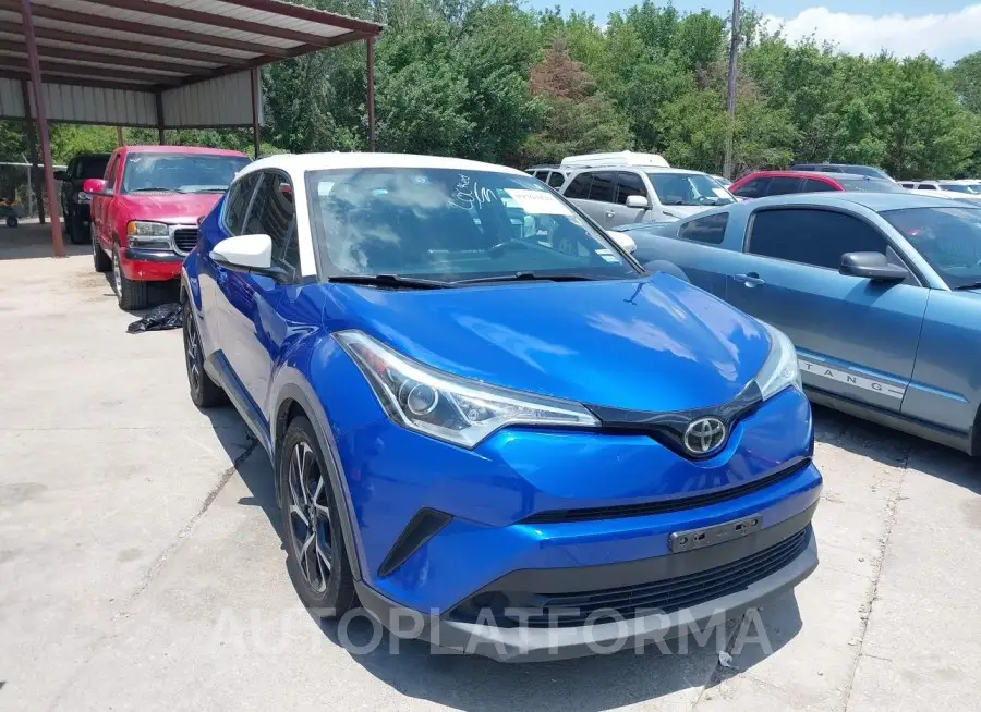 TOYOTA C-HR 2018 vin NMTKHMBX2JR034876 from auto auction Iaai