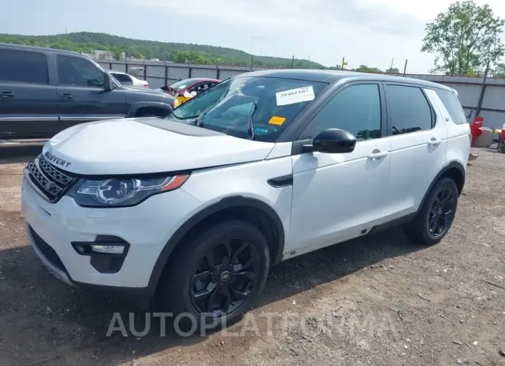 LAND ROVER DISCOVERY SPORT 2015 vin SALCR2BG9FH512030 from auto auction Iaai