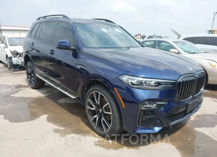 BMW X7 2021 vin 5UXCW2C0XM9F86695 from auto auction Iaai