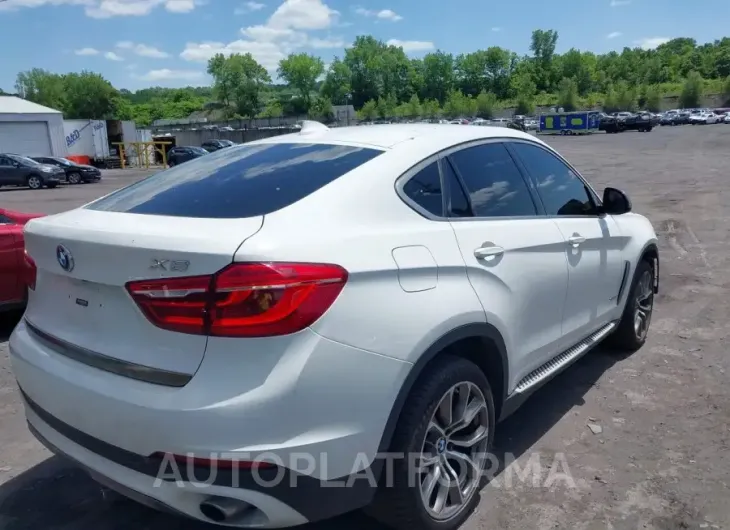 BMW X6 2016 vin 5UXKU2C57G0N82610 from auto auction Iaai