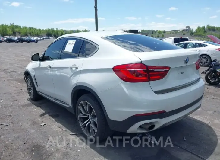 BMW X6 2016 vin 5UXKU2C57G0N82610 from auto auction Iaai