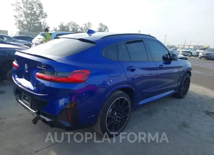 BMW X4 M 2022 vin 5YM23EC03N9L46899 from auto auction Iaai