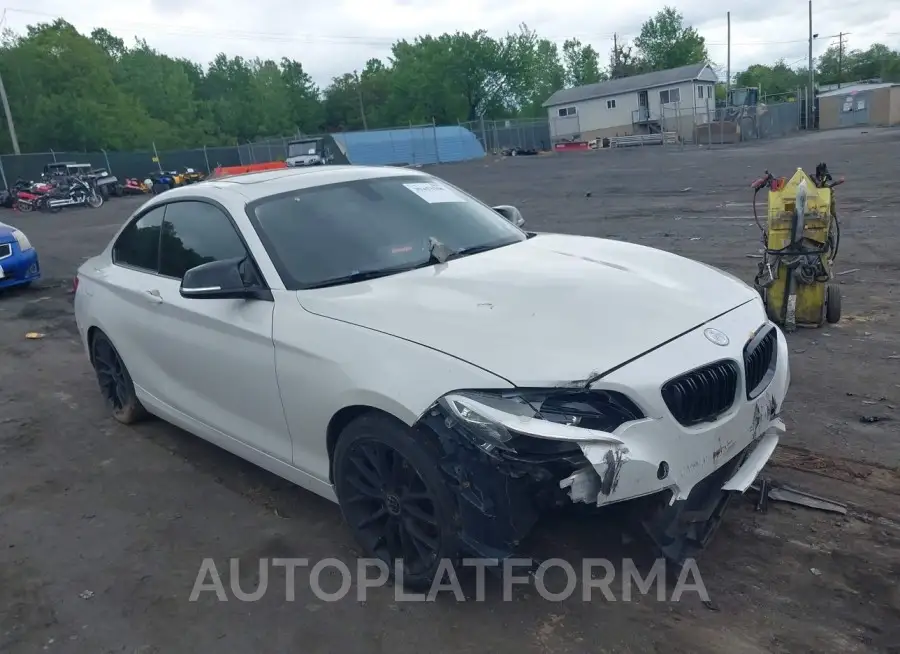 BMW 228I 2015 vin WBA1F9C52FV544040 from auto auction Iaai