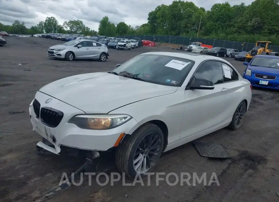 BMW 228I 2015 vin WBA1F9C52FV544040 from auto auction Iaai