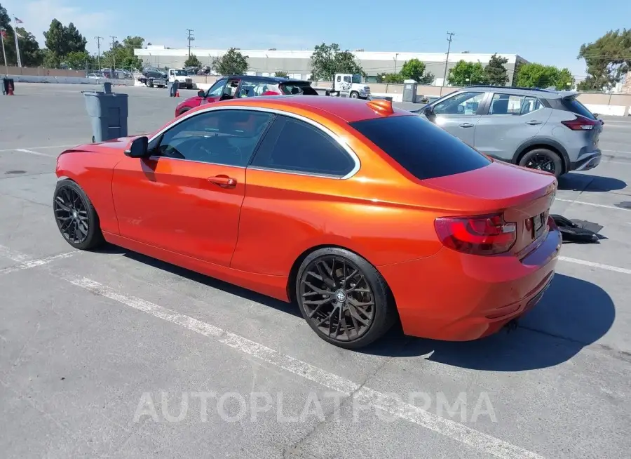 BMW 228I 2016 vin WBA1F9C56GV742654 from auto auction Iaai