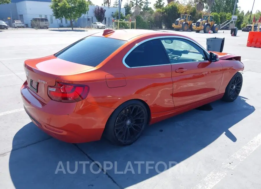 BMW 228I 2016 vin WBA1F9C56GV742654 from auto auction Iaai