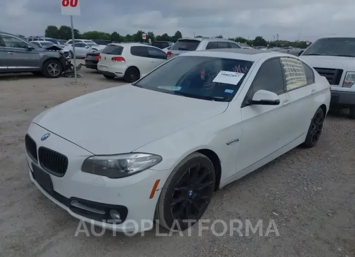 BMW 528I 2016 vin WBA5A5C52GG348856 from auto auction Iaai