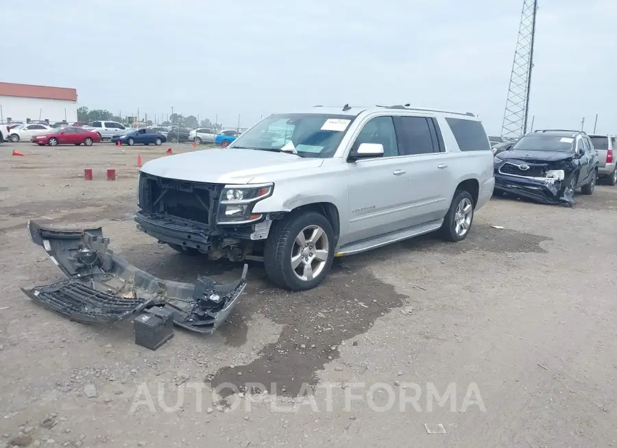 CHEVROLET SUBURBAN 1500 2015 vin 1GNSKKKC0FR115361 from auto auction Iaai