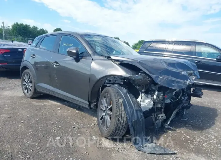 MAZDA CX-3 2018 vin JM1DKFC74J0320091 from auto auction Iaai