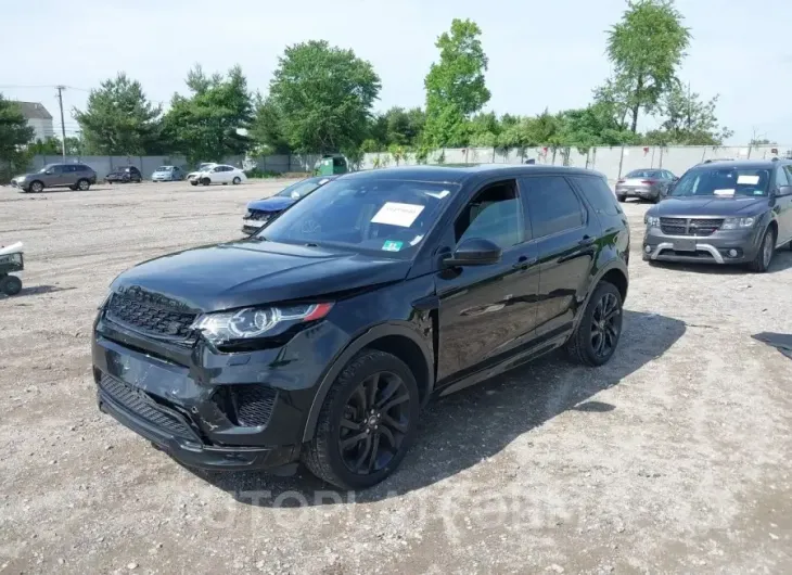 LAND ROVER DISCOVERY SPORT 2018 vin SALCR2SX4JH751770 from auto auction Iaai