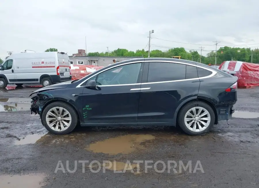 TESLA MODEL X 2017 vin 5YJXCDE23HF029562 from auto auction Iaai