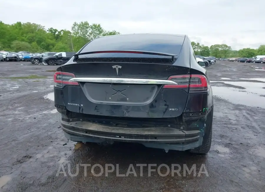 TESLA MODEL X 2017 vin 5YJXCDE23HF029562 from auto auction Iaai