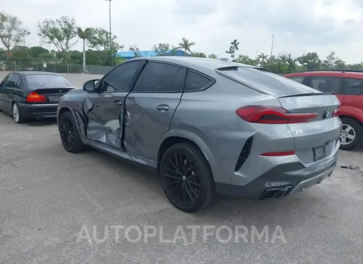 BMW X6 2024 vin 5UX43EX02R9U31958 from auto auction Iaai