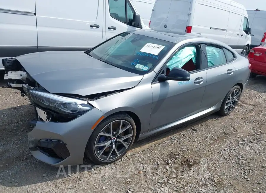 BMW M235 GRAN COUPE 2023 vin WBA13AL05P7L80724 from auto auction Iaai