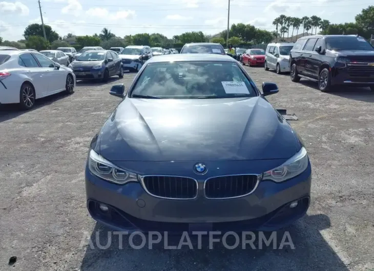 BMW 435I 2015 vin WBA3T7C57F5A36834 from auto auction Iaai