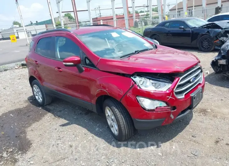 FORD ECOSPORT 2019 vin MAJ6S3GL5KC268488 from auto auction Iaai