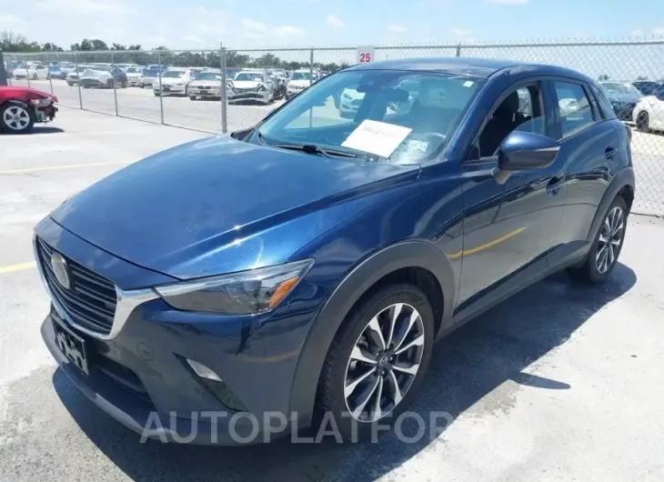 MAZDA CX-3 2019 vin JM1DKDC72K1447065 from auto auction Iaai