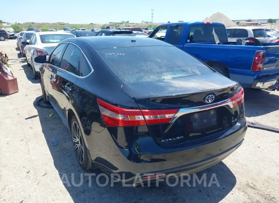 TOYOTA AVALON 2015 vin 4T1BK1EB9FU155601 from auto auction Iaai