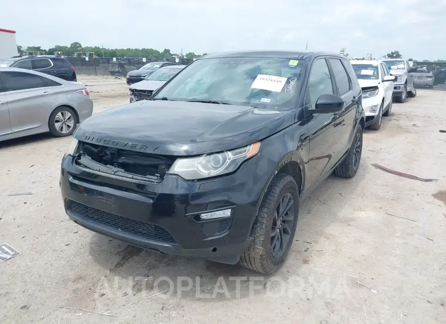 LAND ROVER DISCOVERY SPORT 2016 vin SALCR2BGXGH570164 from auto auction Iaai