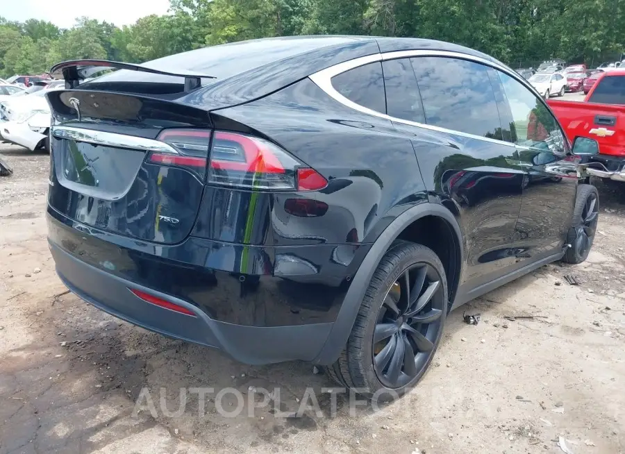 TESLA MODEL X 2017 vin 5YJXCAE20HF075364 from auto auction Iaai