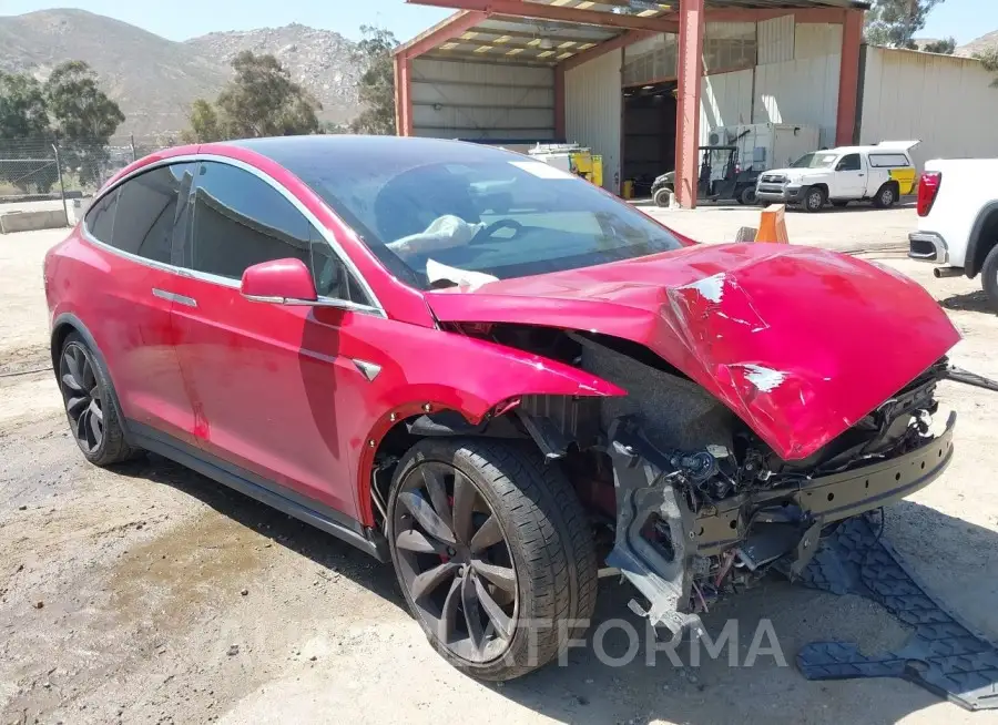 TESLA MODEL X 2019 vin 5YJXCBE49KF154272 from auto auction Iaai