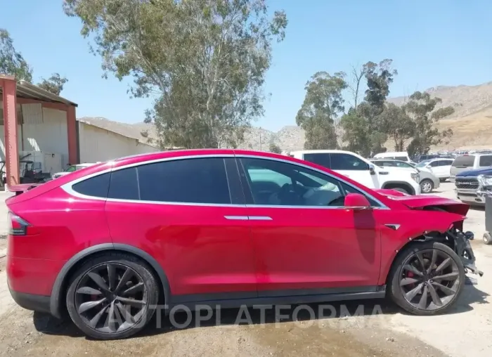 TESLA MODEL X 2019 vin 5YJXCBE49KF154272 from auto auction Iaai