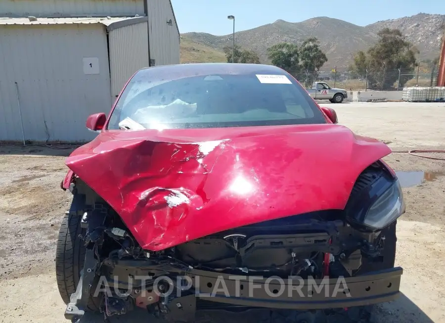 TESLA MODEL X 2019 vin 5YJXCBE49KF154272 from auto auction Iaai