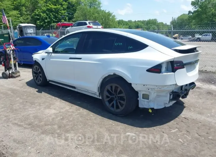 TESLA MODEL X 2023 vin 7SAXCAE58PF384415 from auto auction Iaai