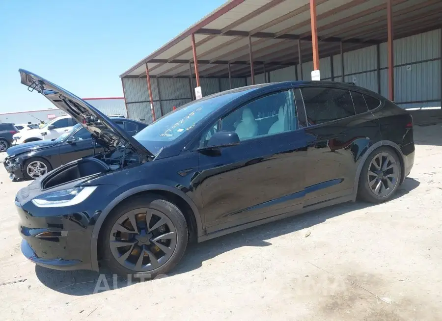 TESLA MODEL X 2022 vin 7SAXCDE5XNF349499 from auto auction Iaai