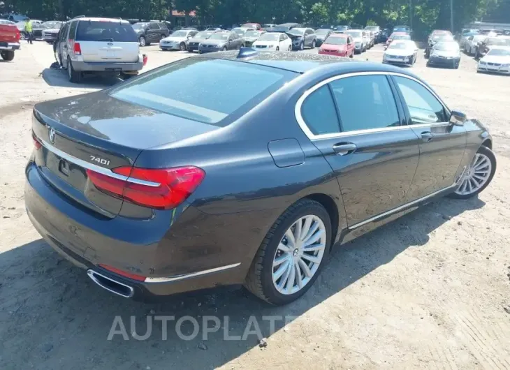 BMW 740I 2017 vin WBA7E2C54HG739309 from auto auction Iaai