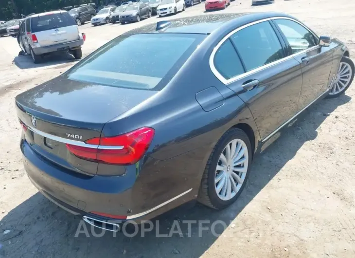 BMW 740I 2017 vin WBA7E2C54HG739309 from auto auction Iaai