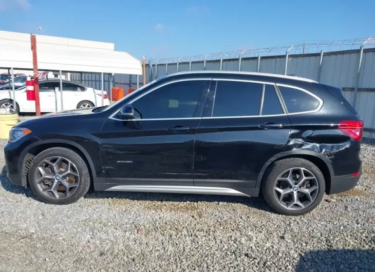 BMW X1 2018 vin WBXHT3C35J5L24828 from auto auction Iaai