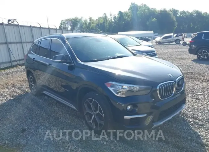 BMW X1 2018 vin WBXHT3C35J5L24828 from auto auction Iaai