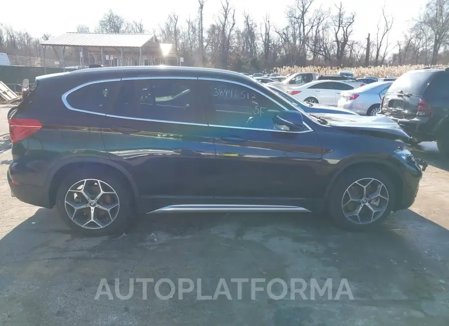 BMW X1 2019 vin WBXHT3C58K5L89756 from auto auction Iaai