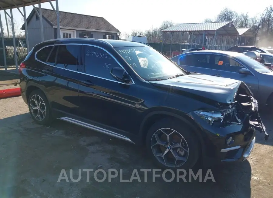 BMW X1 2019 vin WBXHT3C58K5L89756 from auto auction Iaai