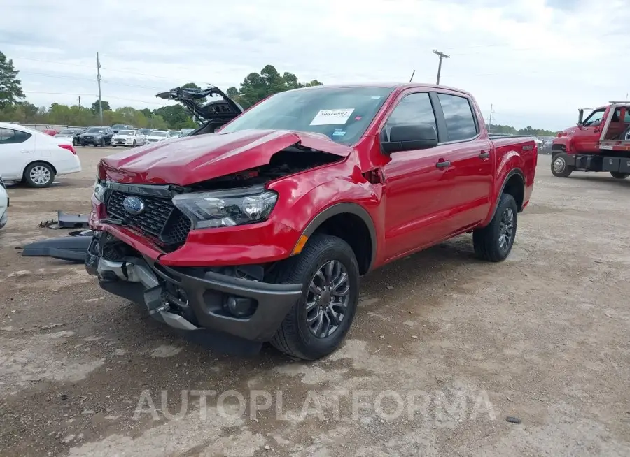 FORD RANGER 2020 vin 1FTER4EH4LLA67415 from auto auction Iaai