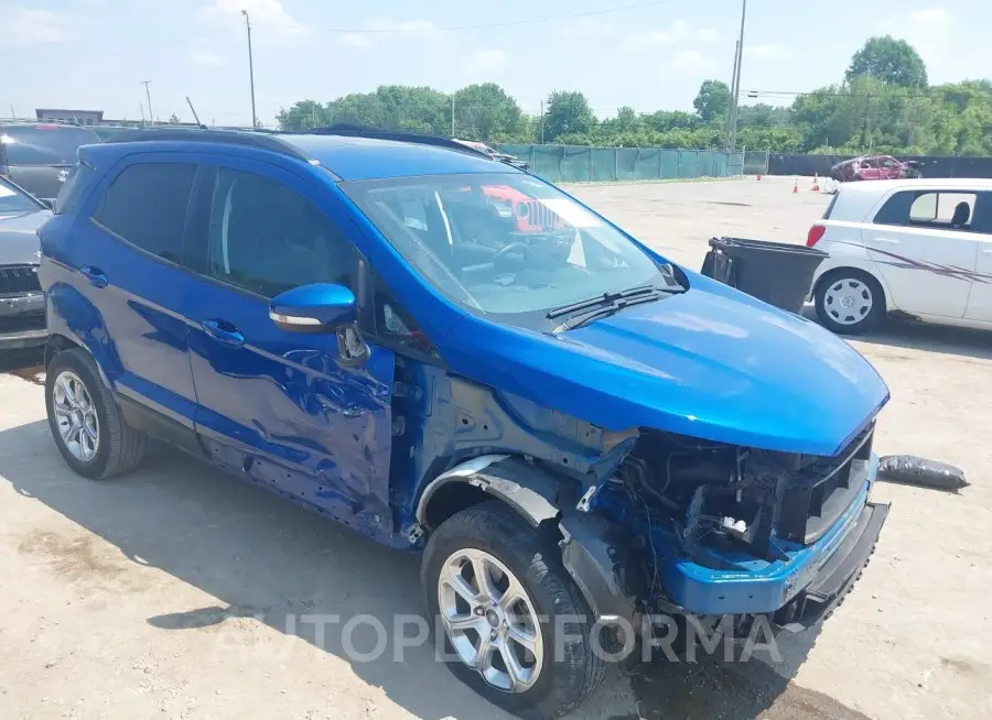 FORD ECOSPORT 2020 vin MAJ3S2GE1LC320957 from auto auction Iaai