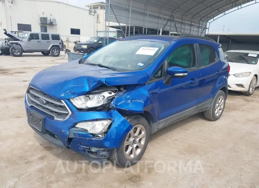 FORD ECOSPORT 2020 vin MAJ3S2GE7LC344664 from auto auction Iaai