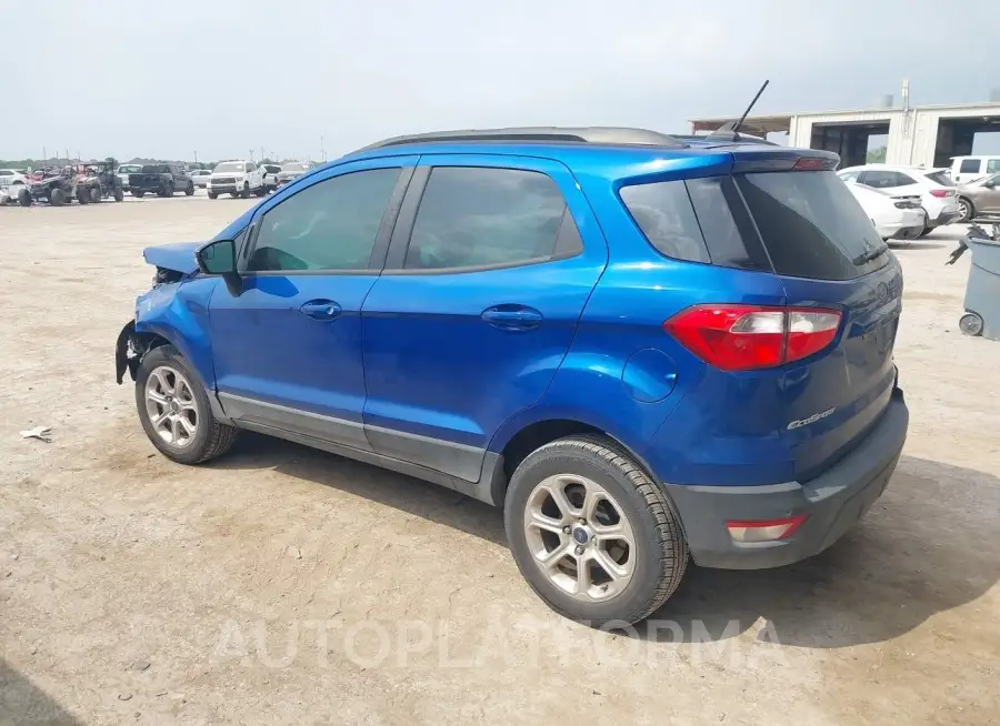 FORD ECOSPORT 2020 vin MAJ3S2GE7LC344664 from auto auction Iaai