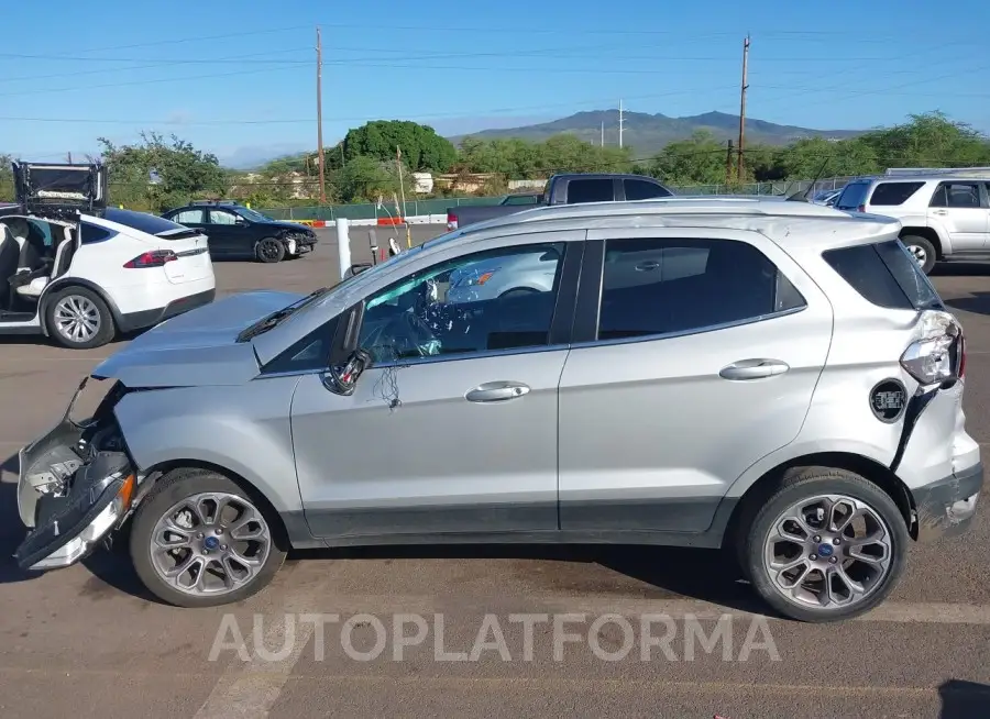 FORD ECOSPORT 2020 vin MAJ3S2KE7LC326415 from auto auction Iaai