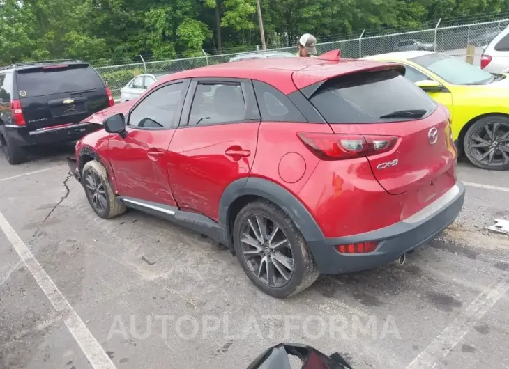 MAZDA CX-3 2016 vin JM1DKDD73G0136174 from auto auction Iaai