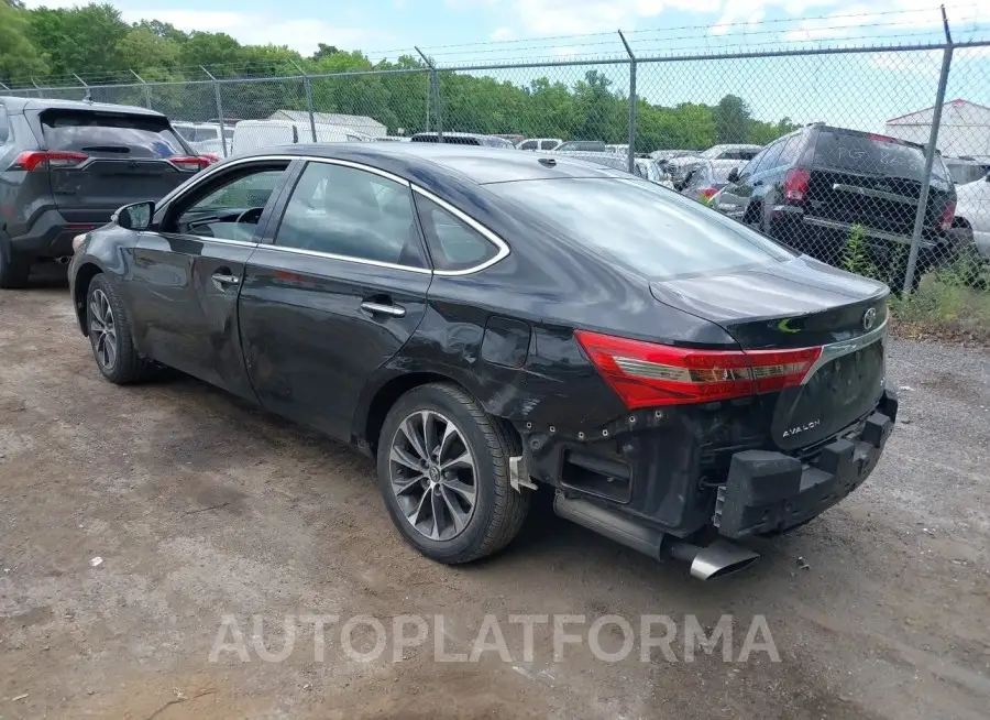 TOYOTA AVALON 2016 vin 4T1BK1EB1GU228963 from auto auction Iaai