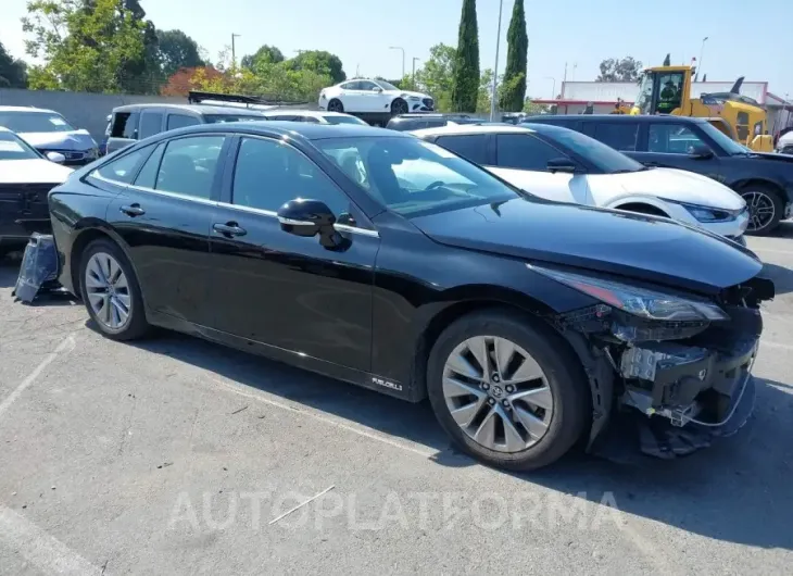 TOYOTA MIRAI 2023 vin JTDAAAAA2PA010158 from auto auction Iaai