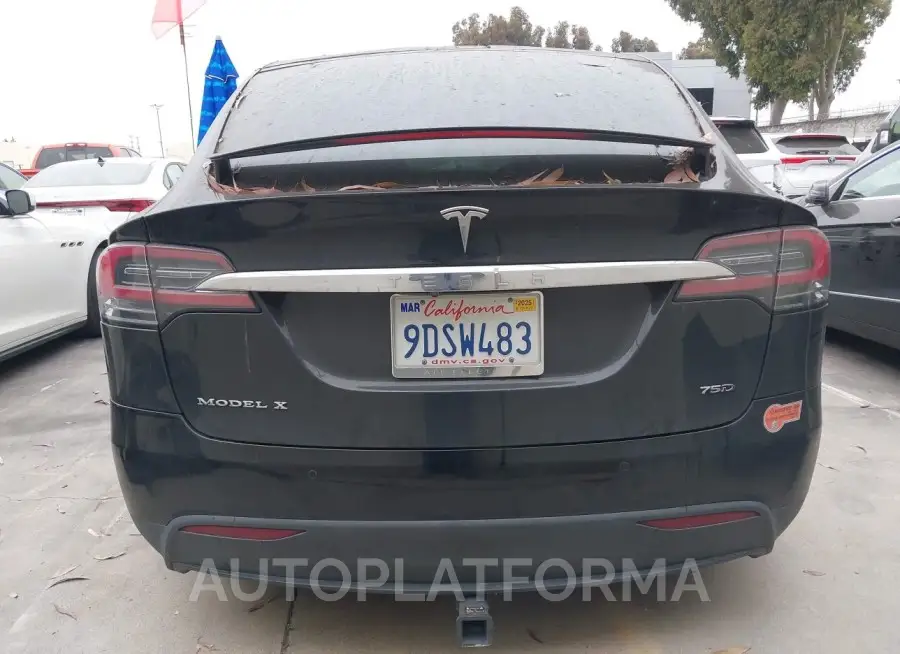 TESLA MODEL X 2018 vin 5YJXCBE24JF102545 from auto auction Iaai