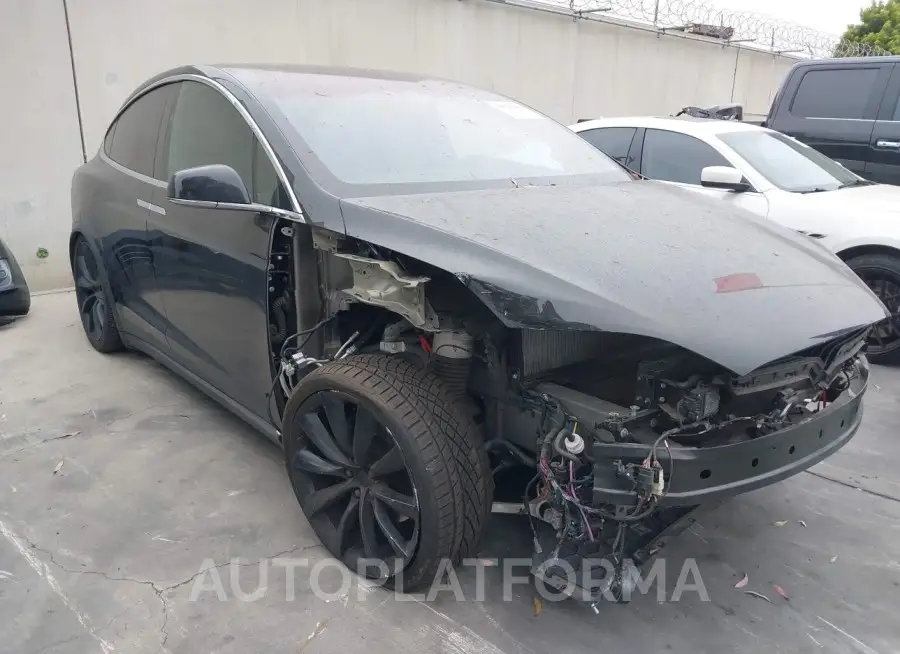 TESLA MODEL X 2018 vin 5YJXCBE24JF102545 from auto auction Iaai