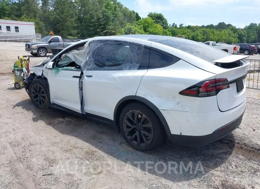 TESLA MODEL X 2023 vin 7SAXCDE59PF413504 from auto auction Iaai