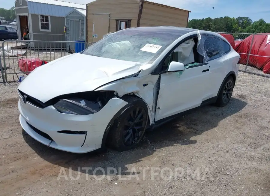 TESLA MODEL X 2023 vin 7SAXCDE59PF413504 from auto auction Iaai