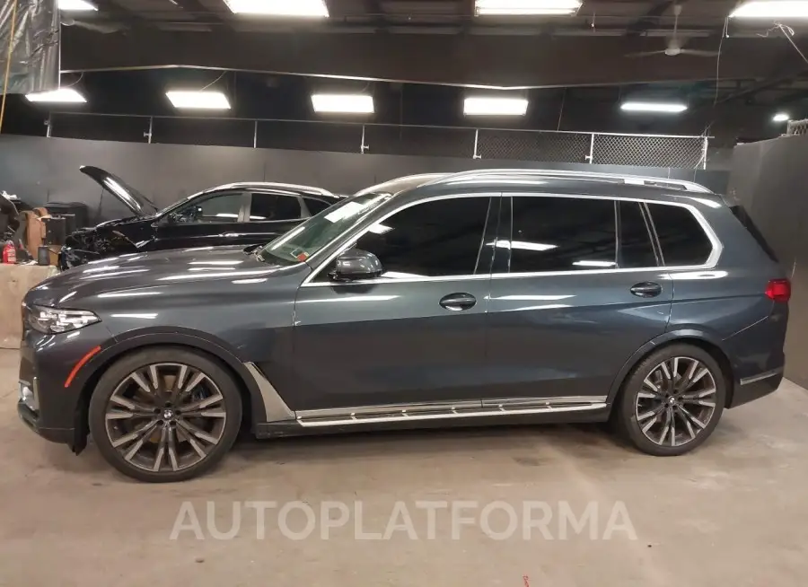 BMW X7 2021 vin 5UXCW2C04M9D89375 from auto auction Iaai