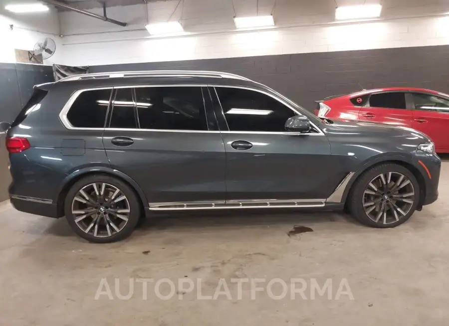 BMW X7 2021 vin 5UXCW2C04M9D89375 from auto auction Iaai